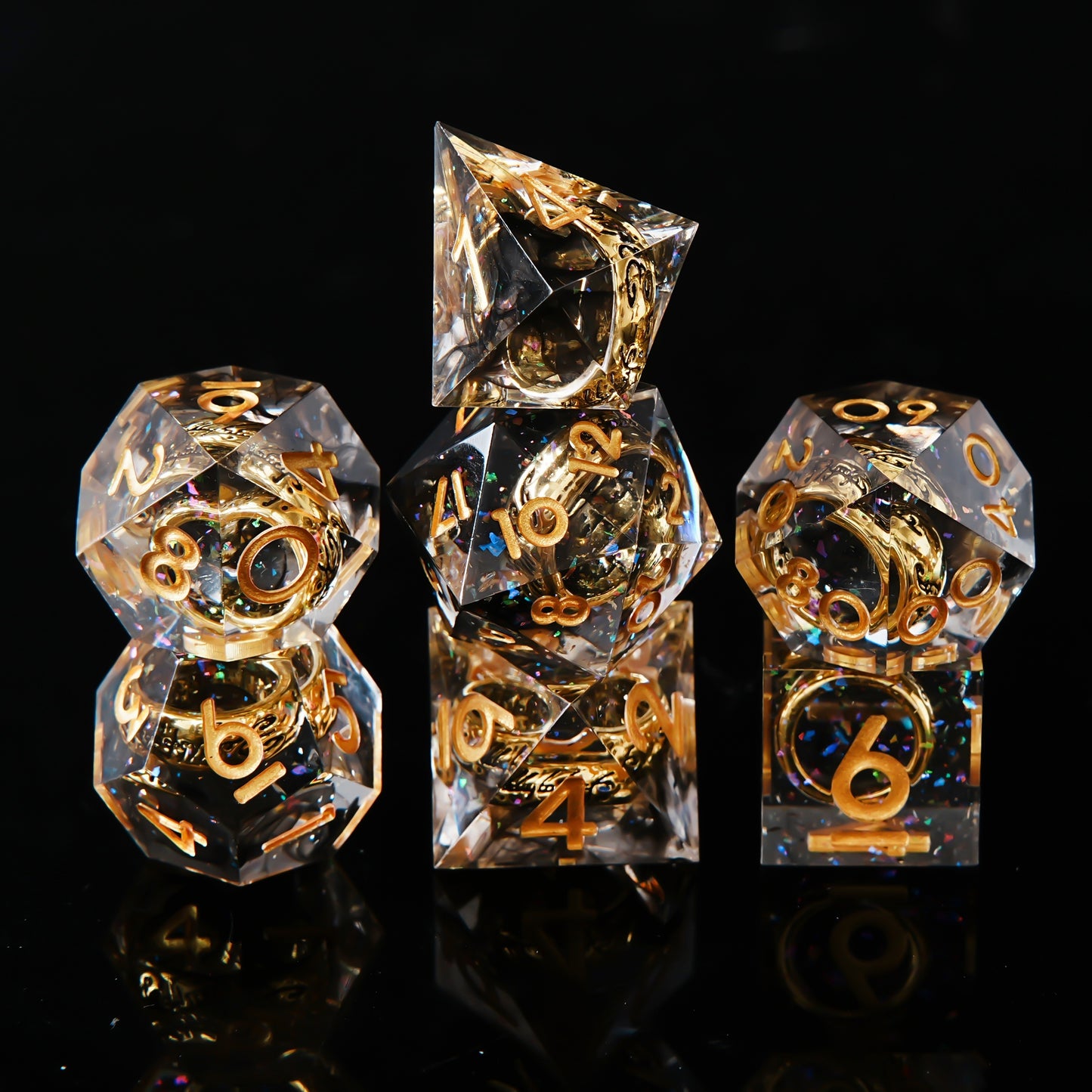 Dungeon’s Legacy • 7-Piece Resin Dice Set